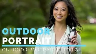 Flash Portrait Photography Techniques | Mixing Ambient Light & Flash Tutorial Outdoors