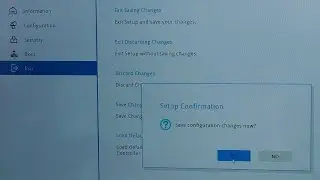 Как сохранить настройки BIOS на ноутбуке.Save Changes UEFI