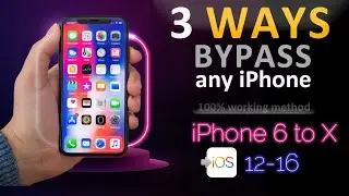 3 Ways to Bypass iPhone 6-X 💯 Working Methods ✅ | for iPads too | Appleech