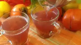 Компот из хурмы