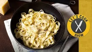 Как приготовить пасту? Фетучини с грибами [Let's Cook Show]