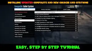 Installing Compulite AND New Charges and Citations | Tutorial | LSPDFR | GTA V |