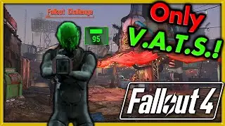 Can I Beat Fallout 4 with Only VATS? 🔴 MDB's Bethesda Challenges