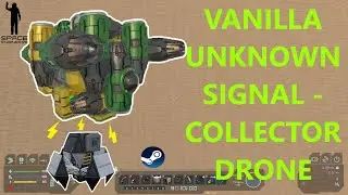 Vanilla Unknown Signal Retrieval Drone Tutorial - Space Engineers