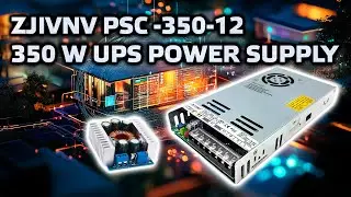 PSC-350-12 - Power supply with battery connection, we make UPS with voltage regulation