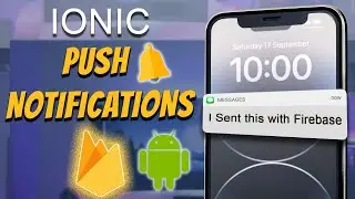 Ionic firebase push notifications for android