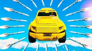1000 РАКЕТ ПРОТИВ БРОНИРОВАННЫХ МАШИН! (GTA 5 Смешные моменты)