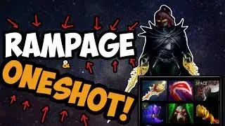 Oneshot & RAMPAGE! +RAGE| Dota 2