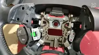 как снять руль с Honda Elysion