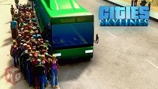 Cities: Skylines - Грамотные автобусные маршруты! #11