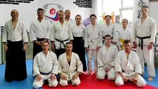Семинар по айкидо айкикай с инструктором  Пивоваренко Николаем 3 дан черный пояс#занятиесдетьми