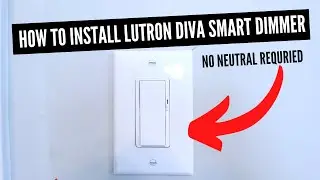 How To Install Lutron Diva Smart Dimmer Switch