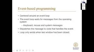 Lecture 5 - User interfaces with PyQt5- VSMN20 - 2021