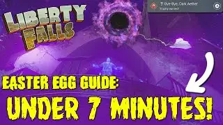 Easter Egg Under 7 MINUTES GUIDE (Liberty Falls Black Ops 6 Zombies)