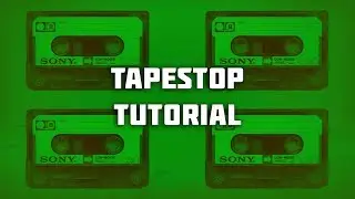 How To Do The Tape Stop Effect 🔌(Tape Stop Effect Tutorial) 📼⌚