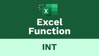 The Learnit Minute - INT Function #Excel #Shorts