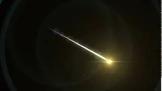 Free Green Screen Shooting Stars Meteor Rain 3