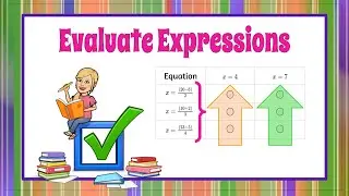 How to Evaluate Expressions | 7.EE.B.4 💚💙