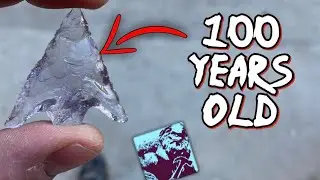 I Made a 100 YEAR OLD Arrowhead!
