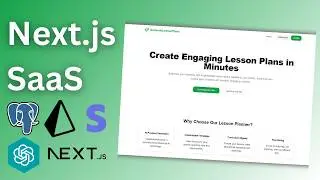 Build a Lesson Plan Generator with Next.js, ShadCN, TypeScript, Prisma, Postgres, Stripe(2024)