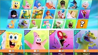 Nickelodeon All-Star Brawl - All Characters