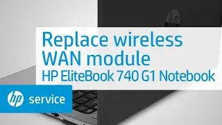 Replace the wireless WAN module | HP EliteBook 740 G1 Notebook | HP Support