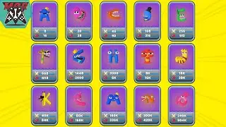 Merge Alphabet Lore Number Cube ⭐ abcdefghijklmnopqrstuvwxyz 2 | Merge Number Cube: Monster Run