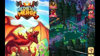 Medieval Merge | Level 22 🥸😎 Part 62  #merge