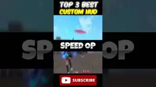 TOP 5 BEST CUSTOM HUD FREE FIRE 3 FINGER CLAW | 