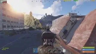 rust Как взрывать танк в Припяти гранатами.