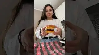 Пранк, торт вместо бургера 😂