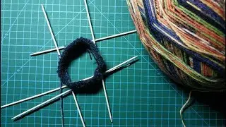 Ч.1 Носки из пряжи Alize Superwosh. Расчет и набор петель