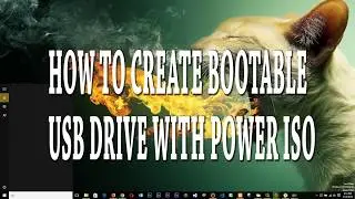 How to Create Windows Bootable USB Drive with PowerIso