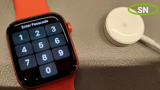 How to Hard Reset Apple Watch Series 6. Delete Pin, Password, Passcode Lock.