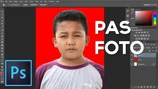 Cara Mudah Membuat Pas Foto Di Photoshop - Tutorial Photoshop Bahasa Indonesia