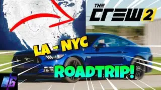 The Crew 2 | Los Angeles To New York Timelapse (4K 60FPS)