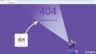 Flutter Animation - 404 Error Page