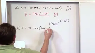 Lesson 10 - Practice With Phasors (AC Circuit Analysis)