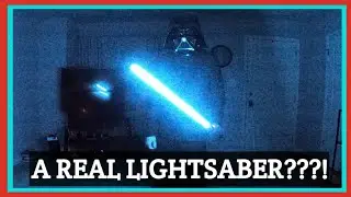 THE MOST REALISTIC LIGHTSABER! Sabertrio Sologaard unboxing #sabertrio #starwars