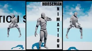 Horseman Animation Set | UE4-5 (2023)