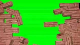 Wall Breaking Green Screen | Free Green Screen | Tech Library | 