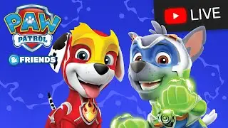 🔴 Mighty Pups Charged Up PAW Patrol Rescue Episodes and More Live Stream! - Cartoons for Kids
