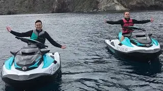 VLOG - Jet ski w/ dolphins