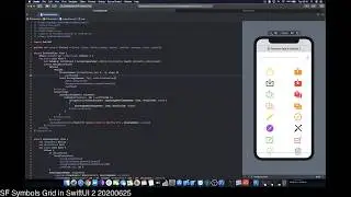 SF Symbols Grid in SwiftUI 2 20200625