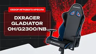 😱 ЗАЧЕМ? Что DXRacer сделал с серией Gladiator?? Обзор на обновленное кресло OH/G2300/NB ⚡️