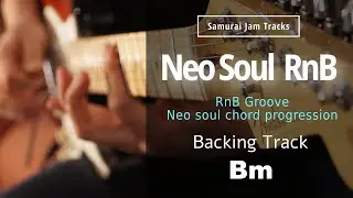 Neo Soul RnB Guitar Backing Track in B minor (remastering)