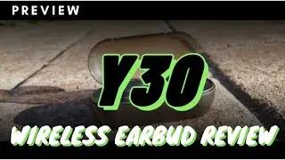 Y30 Wireless/Bluetooth earbuds review preview | Y30 Montage/broll | Amazon | Review coming soon...