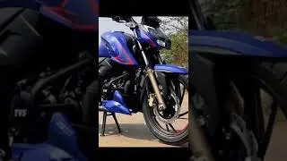 2021 TVS Apache RTR 200 4v / Blue color / Apache status/ #rtr #trend #viral  #shorts #2021 #TVS