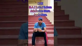 KUK B.A / B.Sc / B.Com Admission Start. Apply Now?for full detailed Video visit our channel. 