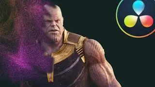 Thanos Particle Effect Tutorial in Davinci Resolve 17 - FREE PRESET